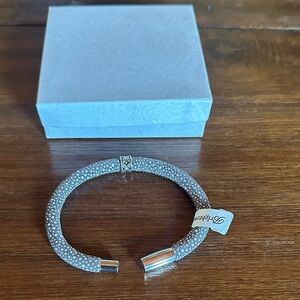 Brighton Silver and Gray Bracelet